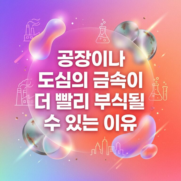 ai thumbnail gradient 공장이나 도심의 금속이 더 빨리 부식될 수 있는 이유 1787557953