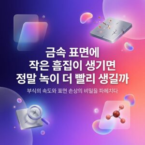 ai thumbnail gradient 금속 표면에 작은 흠집이 생기면 정말 녹이 더 빨리 생길까 1786976705