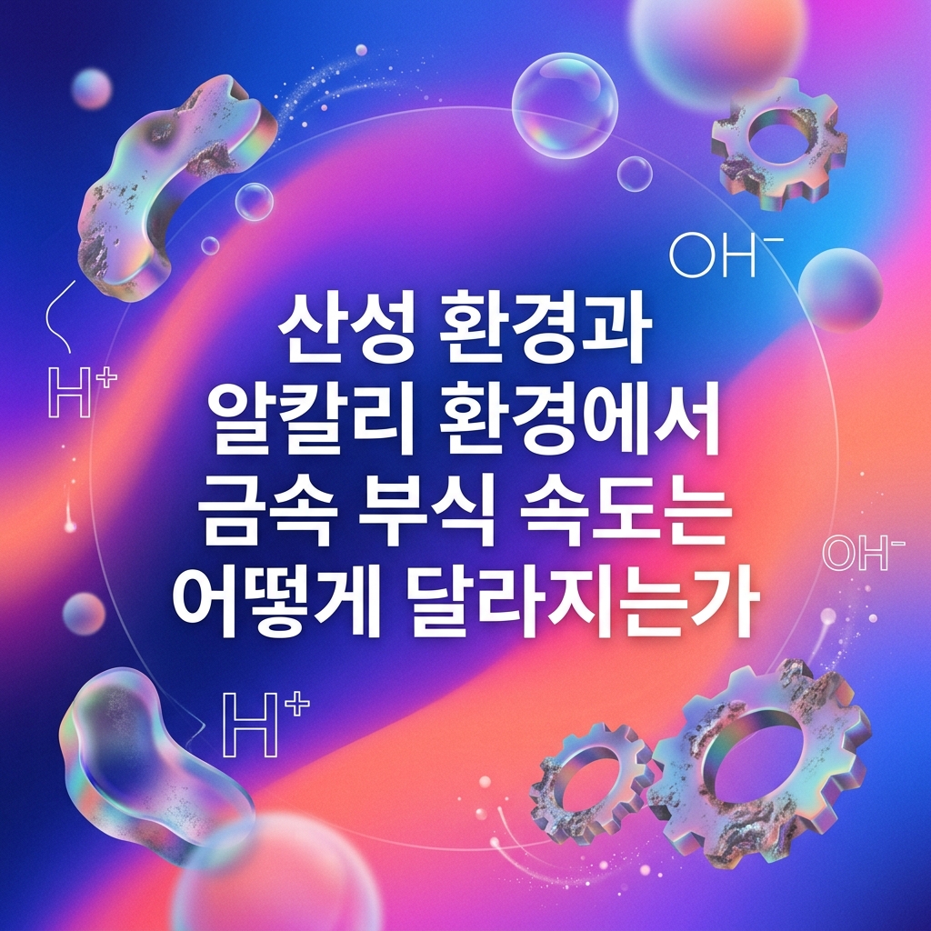ai thumbnail gradient 산성 환경과 알칼리 환경에서 금속 부식 속도는 어떻게 달라지는가 1787554294