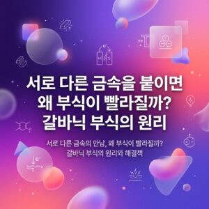 ai thumbnail gradient 서로 다른 금속을 붙이면 왜 부식이 빨라질까 갈바닉 부식의 원리 1786974803