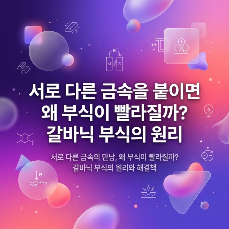 ai thumbnail gradient 서로 다른 금속을 붙이면 왜 부식이 빨라질까 갈바닉 부식의 원리 1786974803