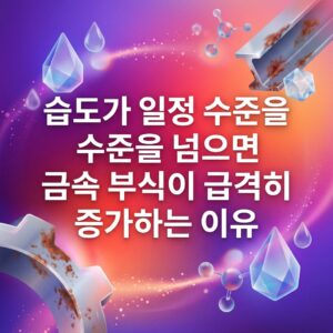 ai thumbnail gradient 습도가 일정 수준을 넘으면 금속 부식이 급격히 증가하는 이유 1787488791
