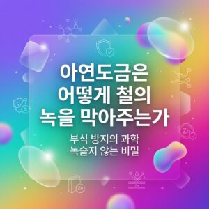 ai thumbnail gradient 아연도금은 어떻게 철의 녹을 막아주는가 1786975157