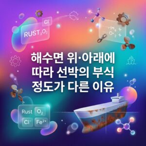 ai thumbnail gradient 해수면 위·아래에 따라 선박의 부식 정도가 다른 이유 1787558110
